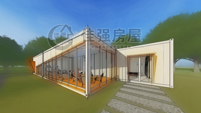 佳強(qiáng)打包箱式房廠家設(shè)計(jì)圖